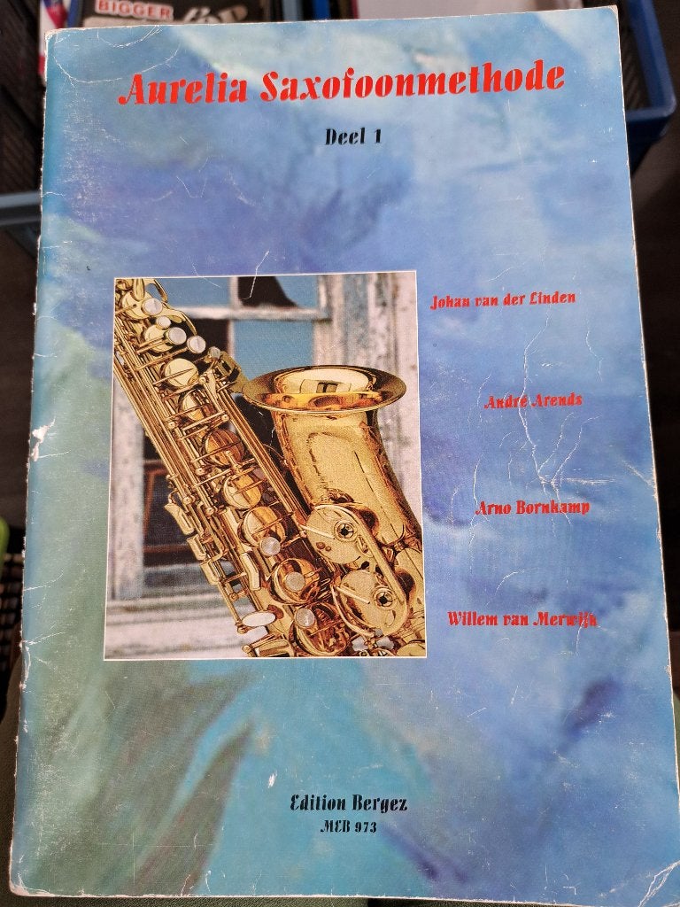 Aurelua saxofoonmethode, Muziek en Instrumenten, Gebruikt, Saxofoon, Ophalen of Verzenden, Artiest of Componist