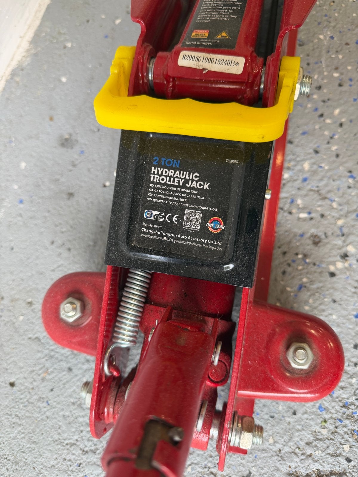 2 Ton autokrik, Ophalen, Zo goed als nieuw, Hydraulisch, Garagekrik