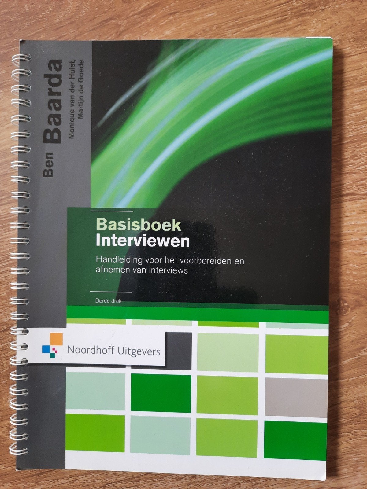 Basisboek Interviewen- Ben Baarda (derde druk), Ophalen of Verzenden, Zo goed als nieuw, Ben Baarda