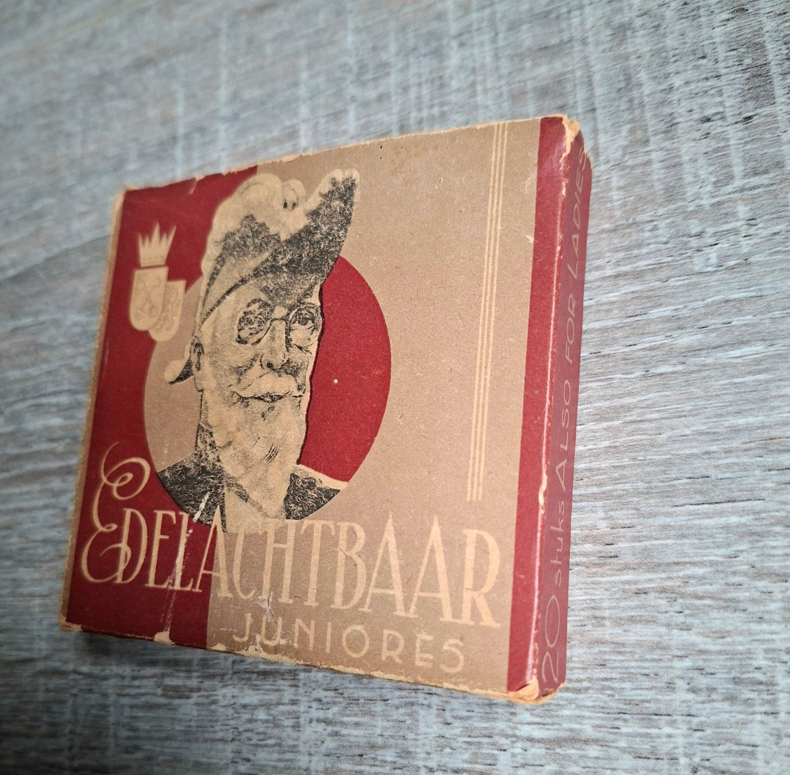 EDELACHTBAAR  SIGAREN        WIJTENBURG  - LEIDEN, Verzamelen, Ophalen of Verzenden, Gebruikt, Tabaksdoos of Verpakking