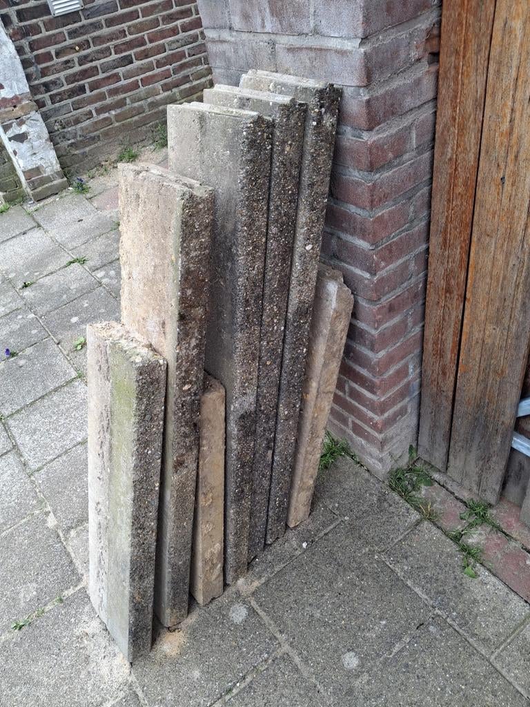 Gratis af te halen bandjes, beton bandjes, Tuin en Terras, Ophalen of Verzenden, Overige materialen