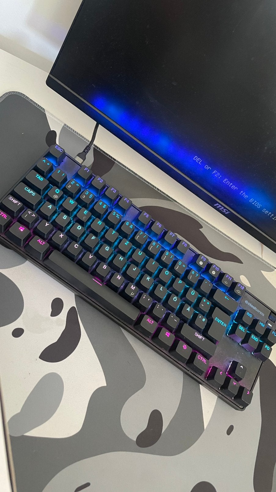 steelseries apex pro tkl 2023, Computers en Software, Toetsenborden, Ophalen, Zo goed als nieuw