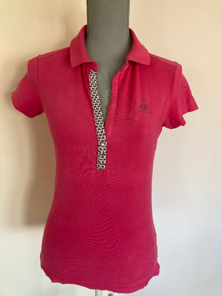 Tennisshirt/top/poloshirt - Le Coq sportif, Maat 38/40 (M), Ophalen of Verzenden, Le Coq Sportif, Gedragen