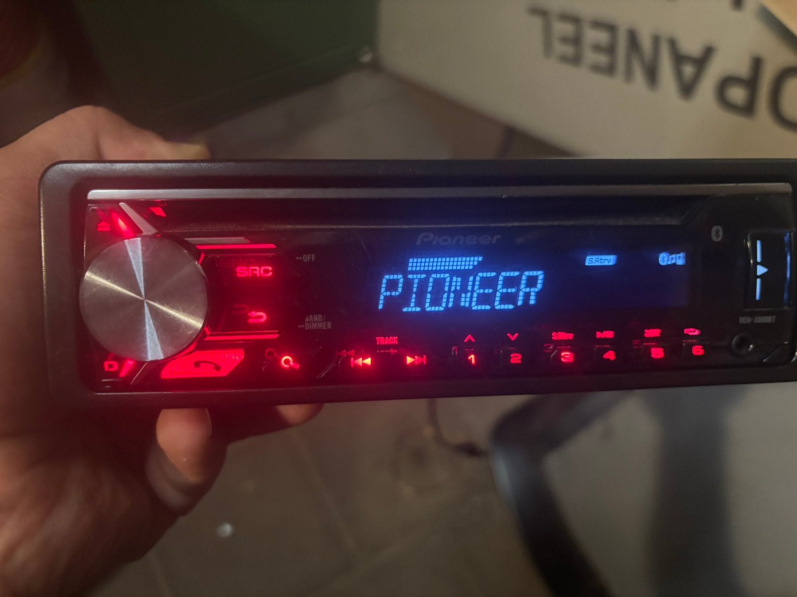Pıoneer Deh-3900BT Autoradio’s, Ophalen of Verzenden, Zo goed als nieuw