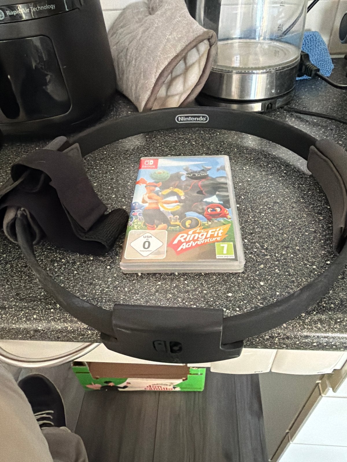 Nintendo Switch Ring Fit Adventure met Ring-Con en Leg Strap, Spelcomputers en Games, Games | Nintendo Switch, 1 speler, Ophalen of Verzenden