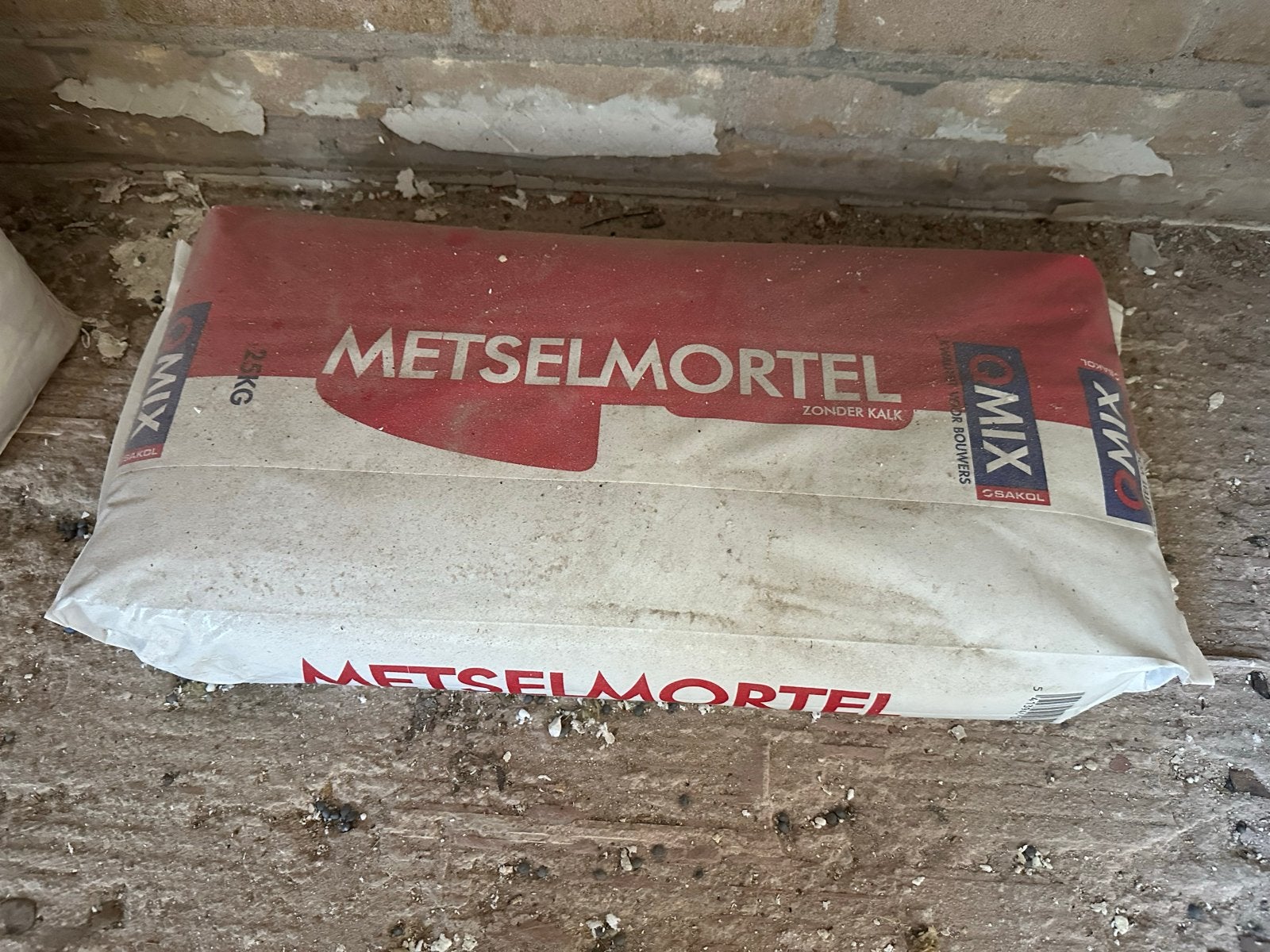 Zak Metselmortel - 25KG, Ophalen, Nieuw, Overige typen
