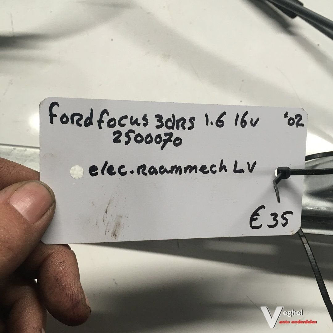 Ford Focus 3 drs 1.6 16v 2002 wagennr 250070   Elektr Raamme, Auto-onderdelen, Gebruikt, -, -, Ophalen of Verzenden