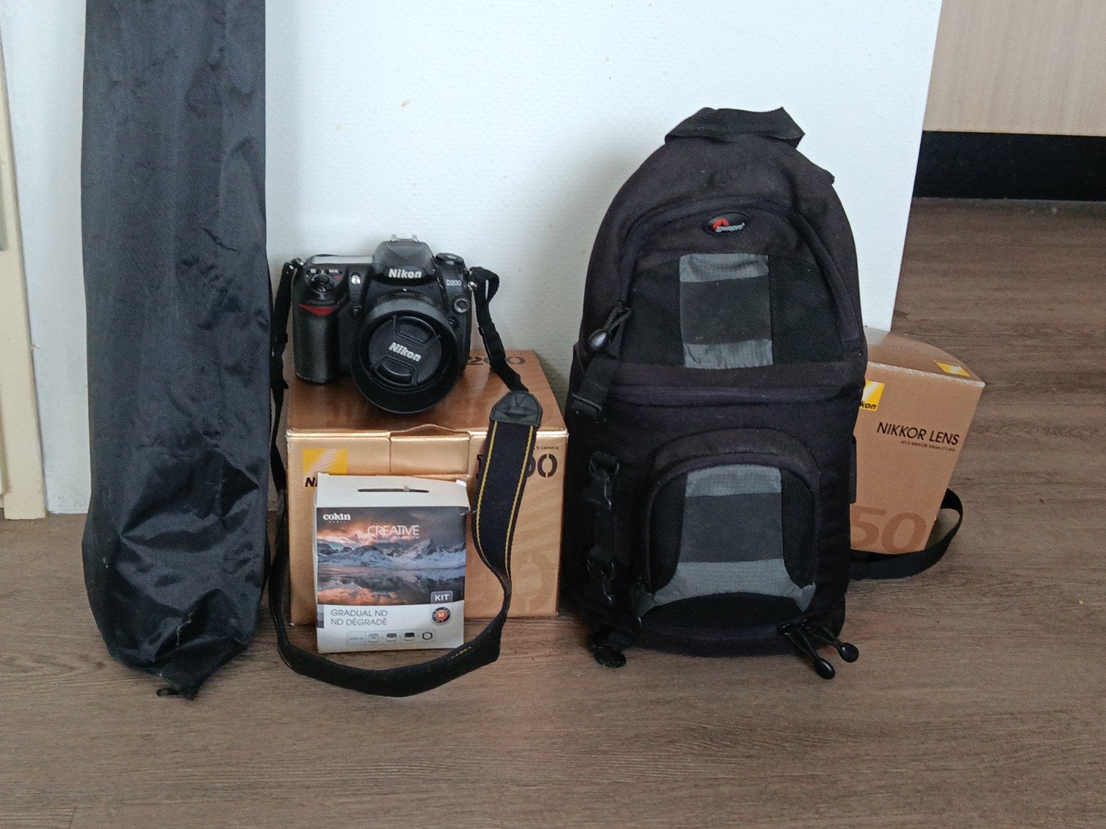 Nikon D200, Spiegelreflex, 10 megapixels, Ophalen of Verzenden, Zo goed als nieuw