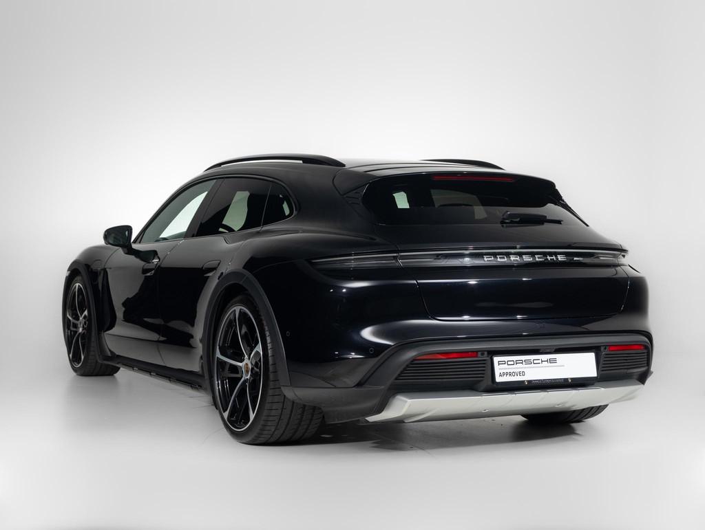 Porsche Taycan 4S Cross Turismo, Auto's, Porsche, Gebruikt, Zwart, Leder, Vierwielaandrijving