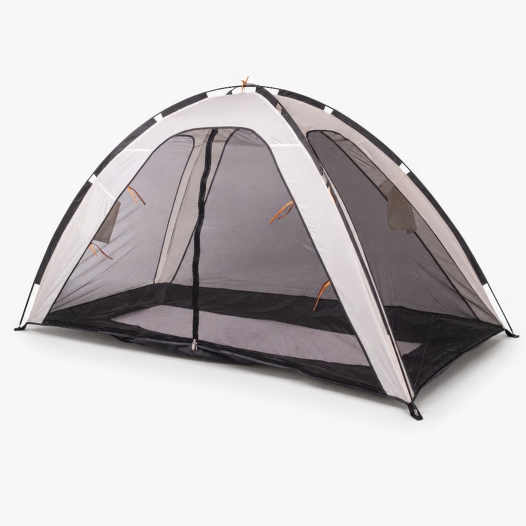 DERYAN bedtent Cream 200 × 90 cm | Fijnmazige klamboe, Ophalen, Overige merken, Jongetje of Meisje, Ritssluiting