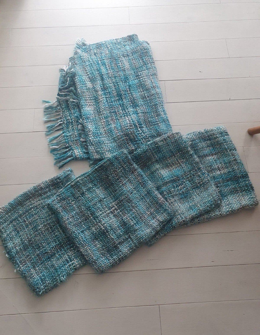 Te koop plaid en 4 kussenhoesjes, Ophalen
