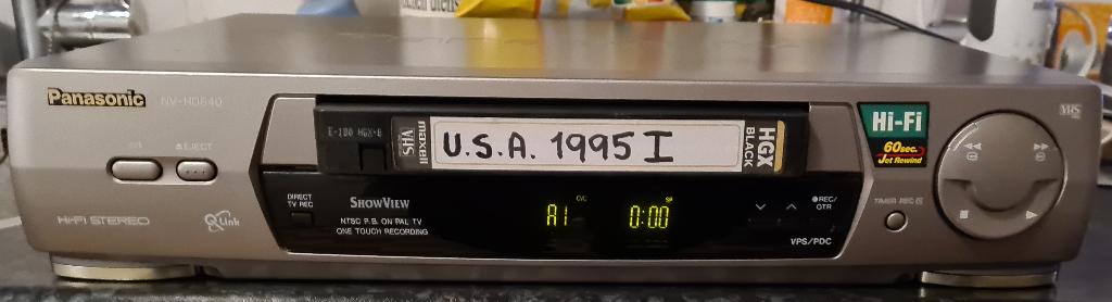 Panasonic NV-HD640 HiFi Stereo VHS Videorecorder, Ophalen of Verzenden, Gebruikt, VHS-speler of -recorder