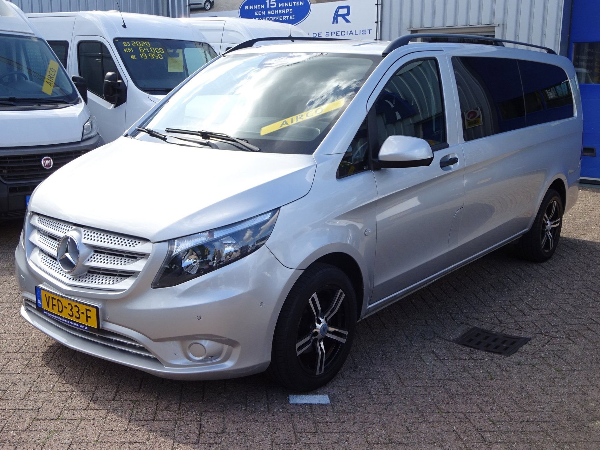 Mercedes-Benz Vito 116 CDI Extra Lang DUBBELE CABINE NAVIGAT, Auto's, Automaat, 4 cilinders, 2000 kg, 163 pk