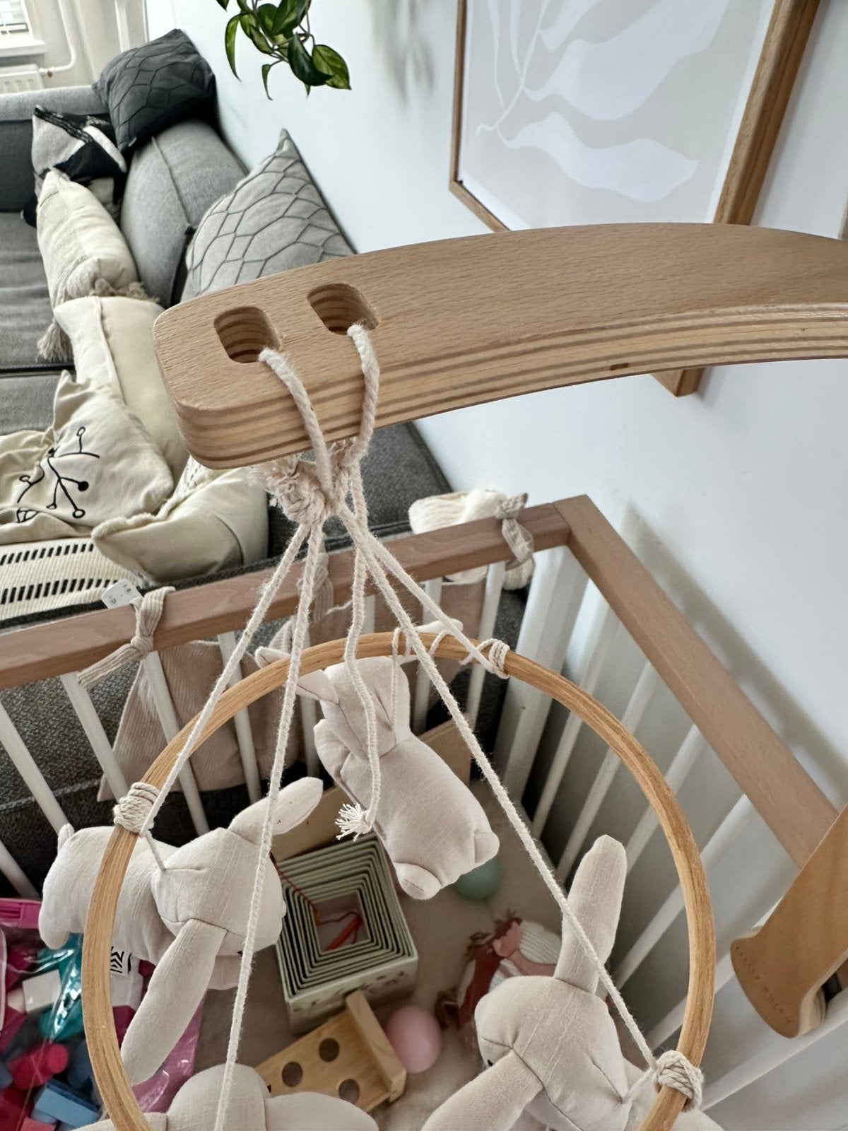 Houten box hanger little dutch en mobiel liewood, Ophalen of Verzenden, Zo goed als nieuw, Mobiel