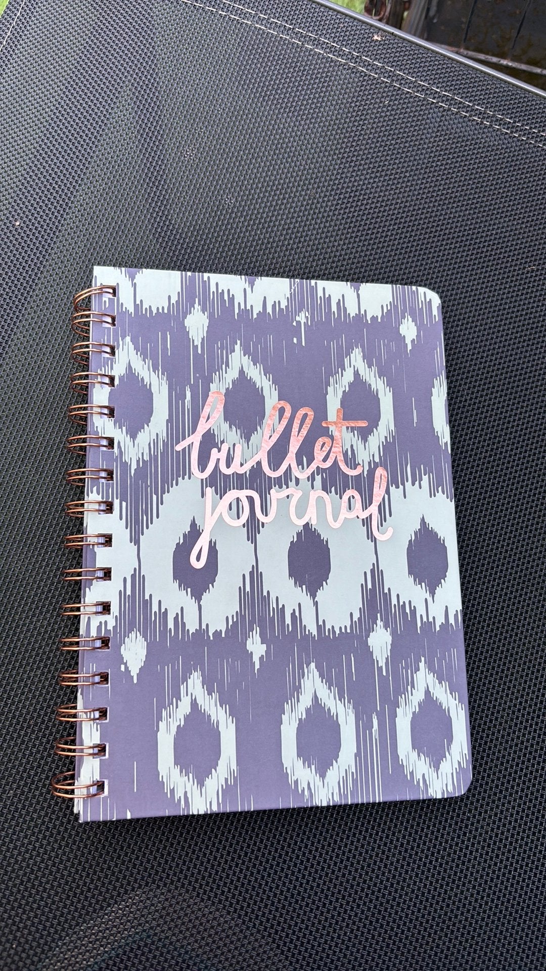 Bullet journal, Ophalen, Nieuw
