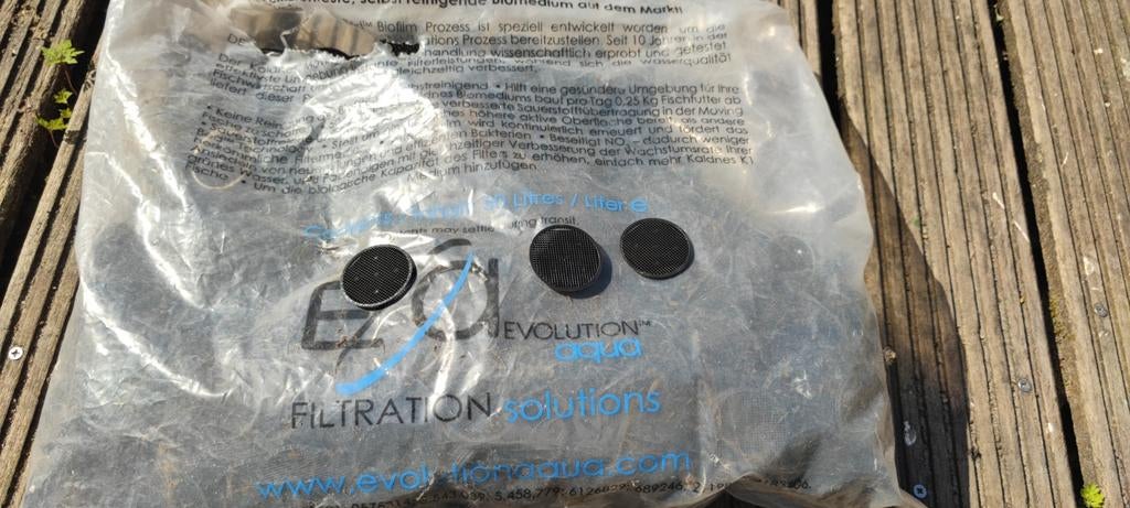 Evolution Aqua Vijverfilter Media - Halva Zak Filtratie, Verzenden, Zo goed als nieuw