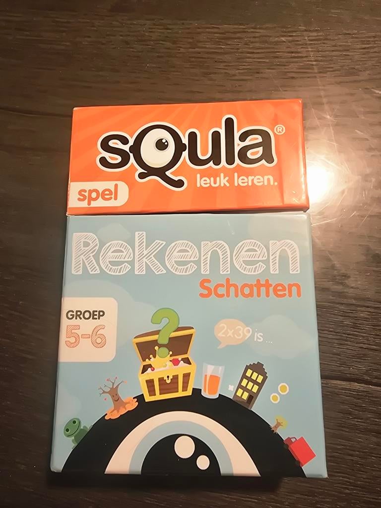 Squla Rekenen Schatten spel - Groep 5-6, Ophalen of Verzenden, Zo goed als nieuw