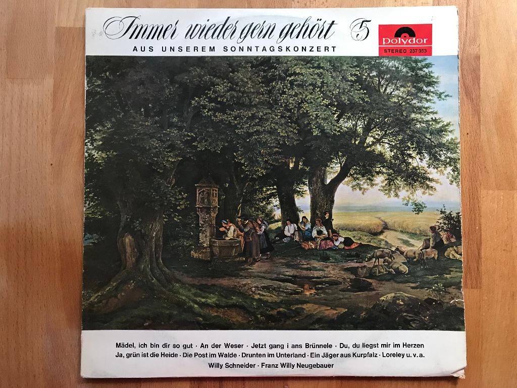 LP Duits - Immer wieder gern gehort 5 aus sonntagskonzert, Cd's en Dvd's, Vinyl | Overige Vinyl, Ophalen of Verzenden, Gebruikt