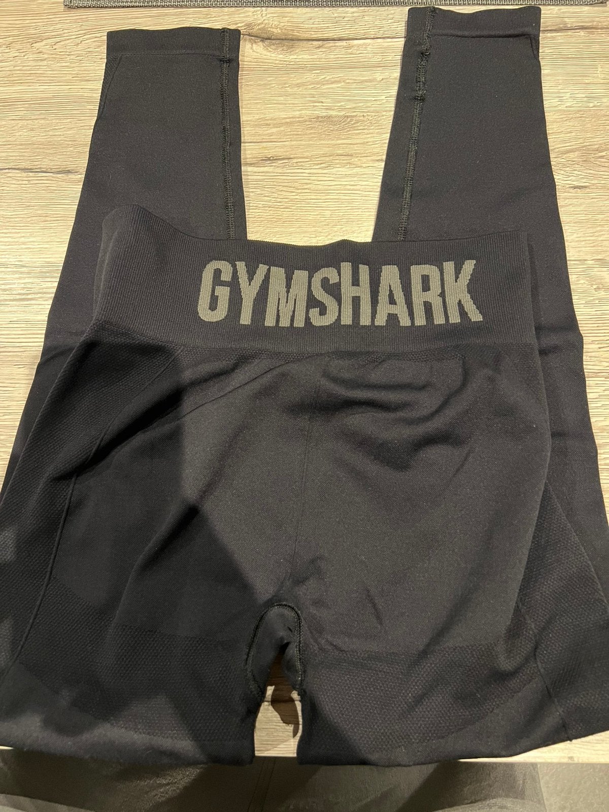 Gymshark Legging, Zwart, Ophalen, Maat 38/40 (M), Fitness of Aerobics