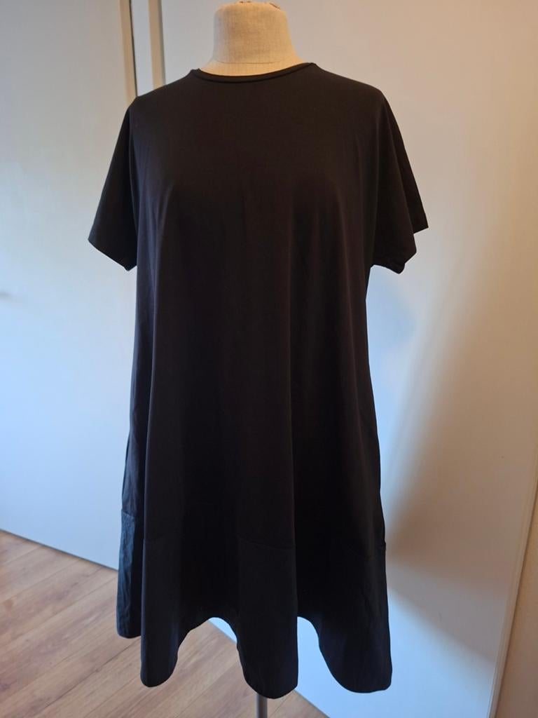 COS Zwart T-shirt Jurk Maat 38-40, Kleding | Dames, Jurken, COS, Zwart, Maat 42/44 (L), Ophalen of Verzenden