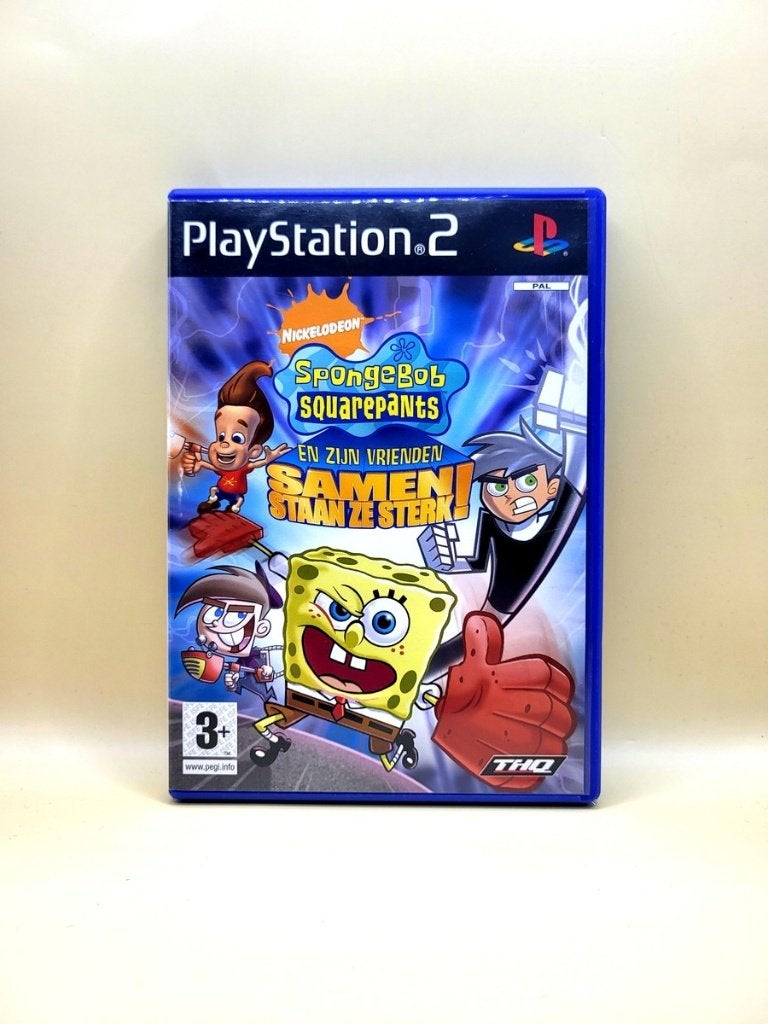 SpongeBob SquarePants en Zijn Vrienden Samen Staan Ze Sterk, Avontuur en Actie, 1 speler, Sony support, Taurusavenue 16 Hoofddorp