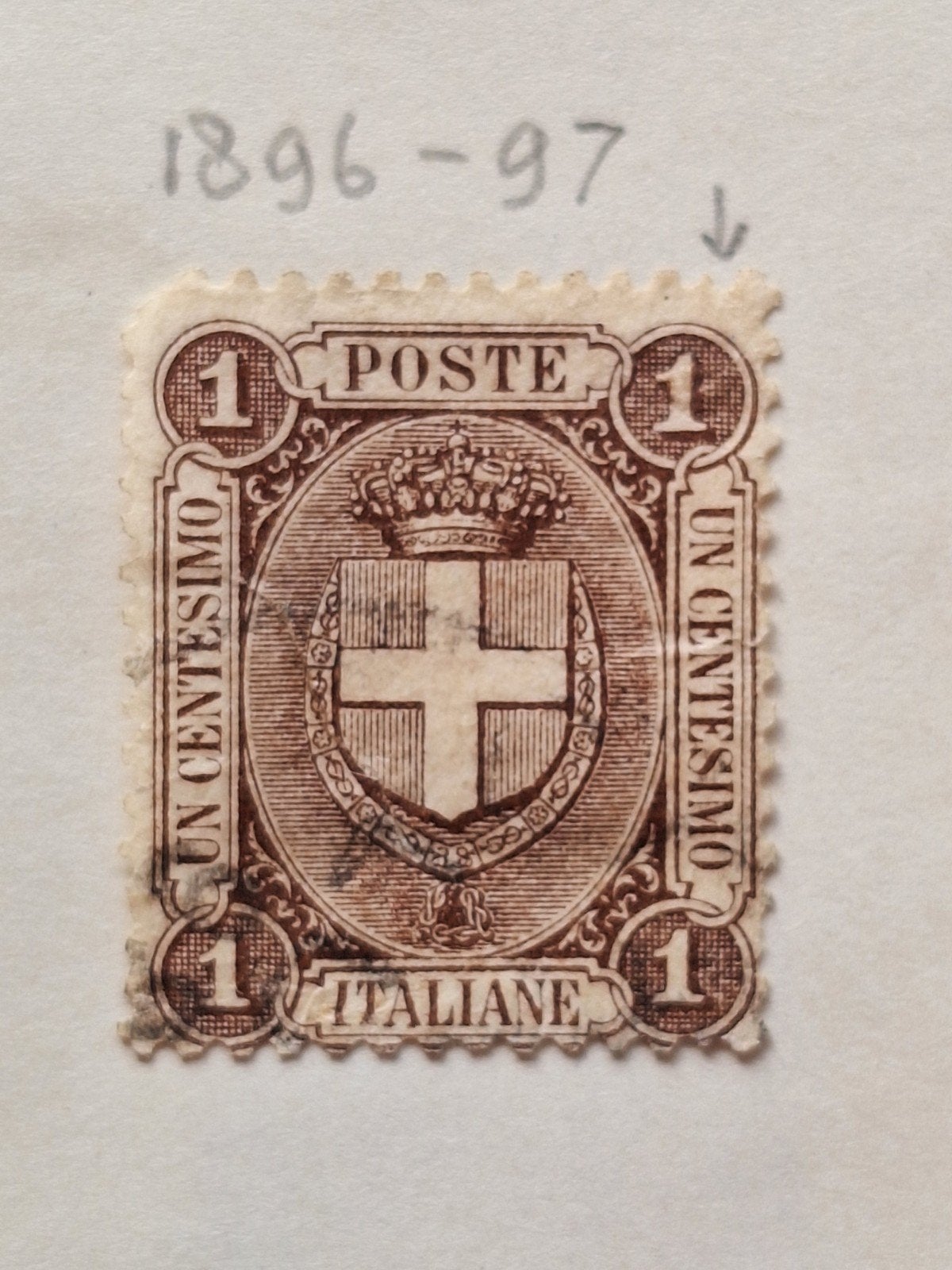 Oude Italiaanse postzegels 1896-1897 I3, Verzenden