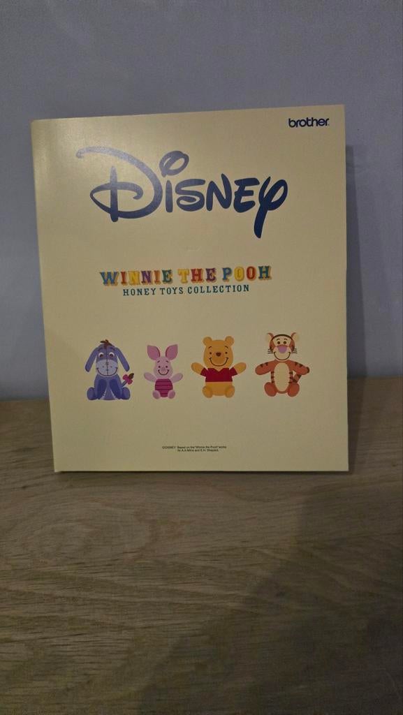 Brother Disney Winnie de Poeh Borduurpatronen Collectie, Hobby en Vrije tijd, Ophalen of Verzenden