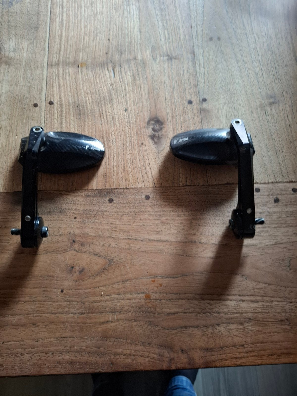 Setje bar-end spiegels Kawasaki Z750, Ophalen of Verzenden, Gebruikt