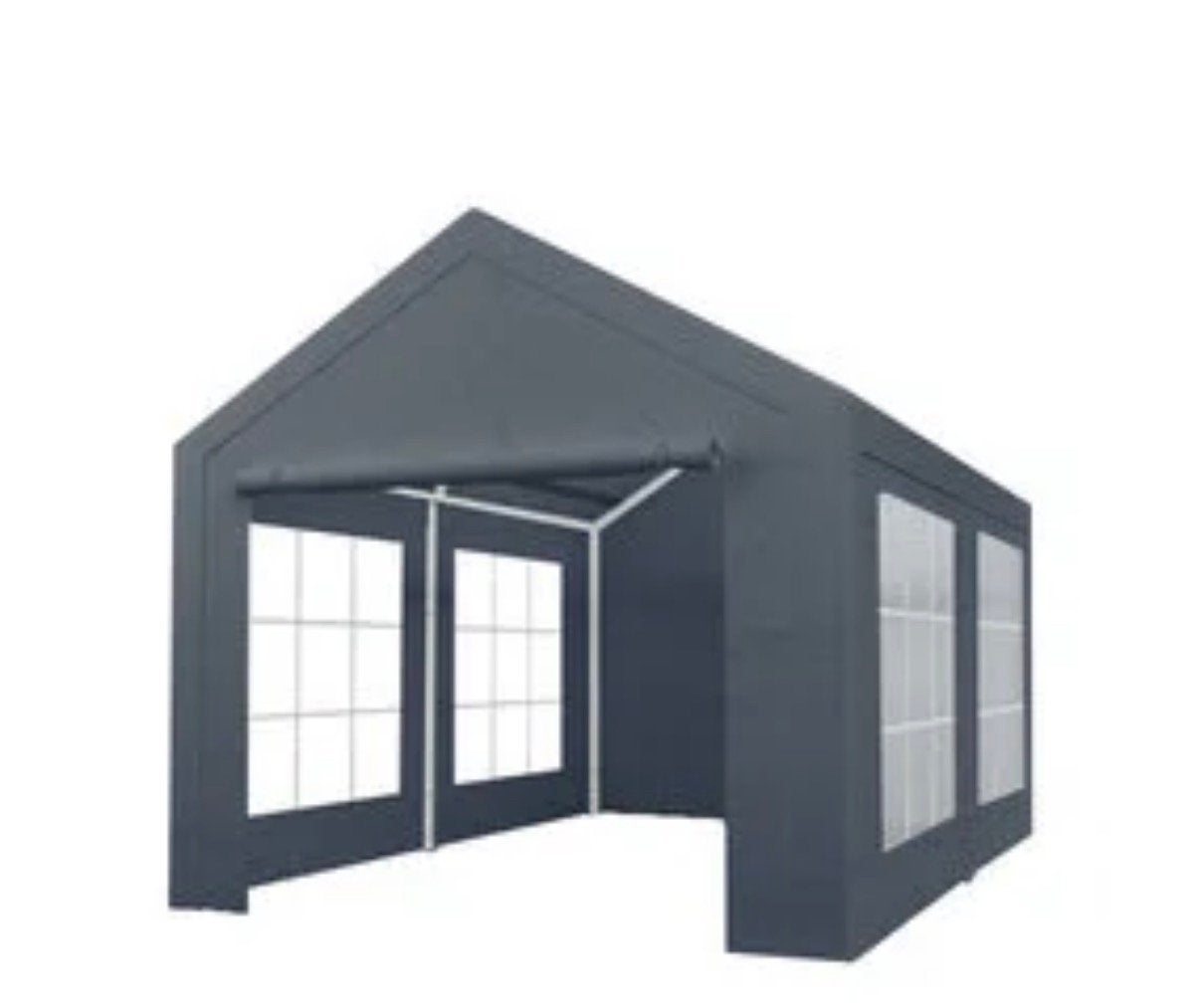 Partytent zwart 3x4 mtr met dikke buizen en frame (38mm), Tuin en Terras, Partytenten, Ophalen, Partytent, Minder dan 4 meter