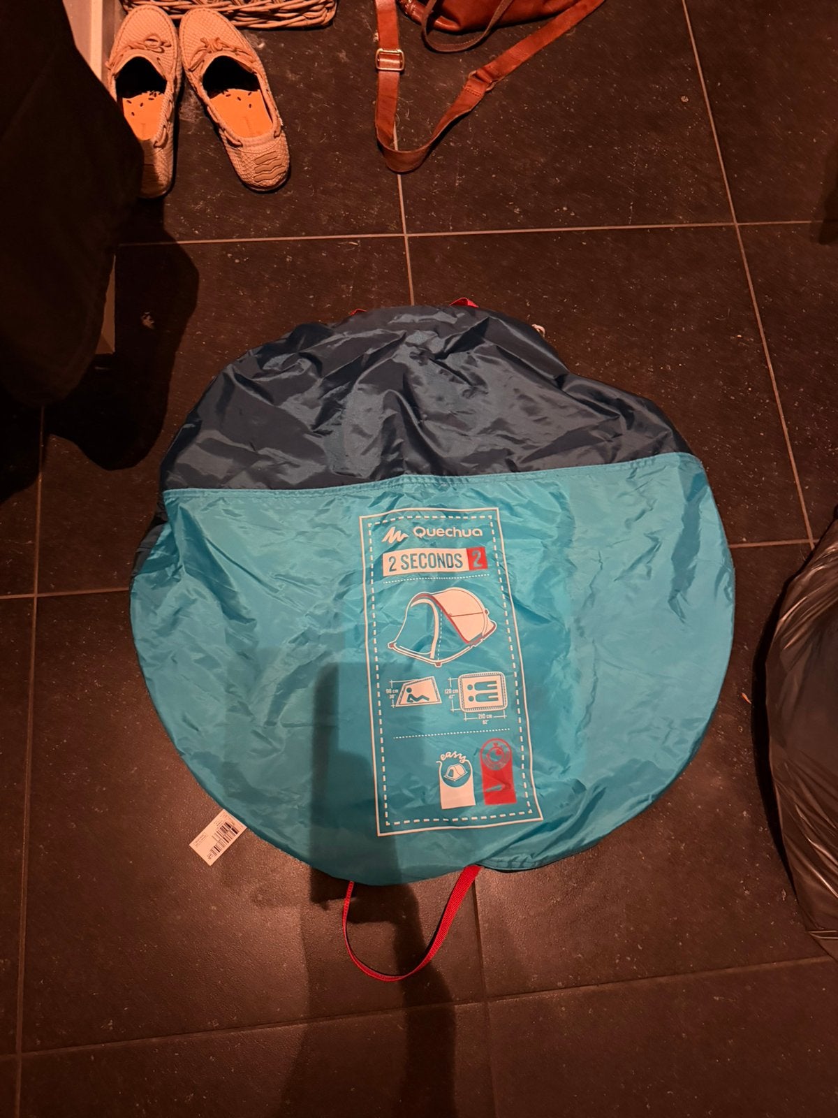 Quechua 2 seconds tent 2 personen Decathlon, Ophalen of Verzenden, Zo goed als nieuw