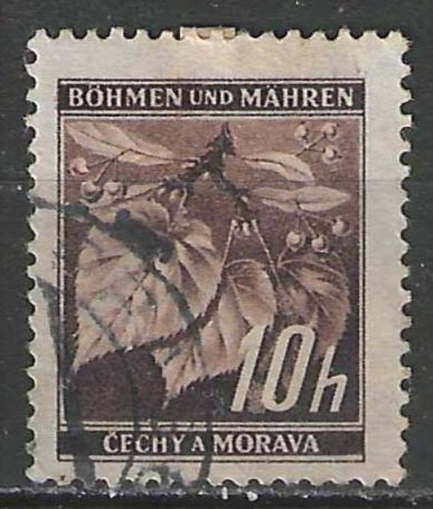 Bohemen-Moravie 1939/1940 - Yvert 21 - Linde - 10 h. (ST), Verzenden, Gestempeld