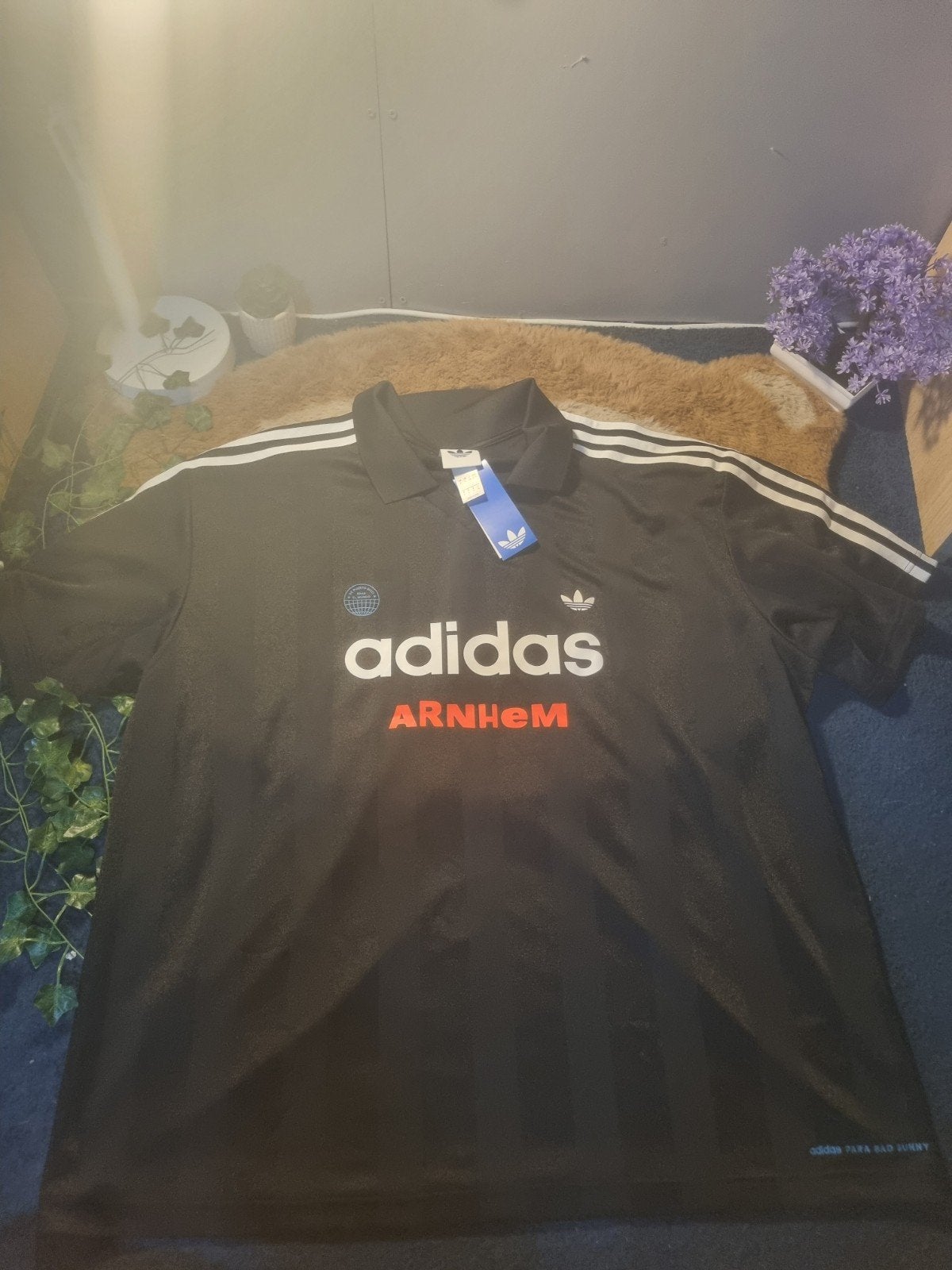 Adidas Bad Bunny Arnhem Voetbalshirt Zwart XL en L, Ophalen of Verzenden