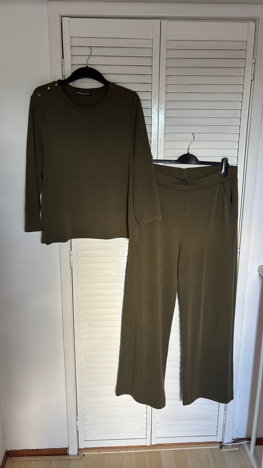 Juffrouw Jansen shirt set maat XL -XXL, Ophalen of Verzenden, Zo goed als nieuw, Maat 46/48 (XL) of groter