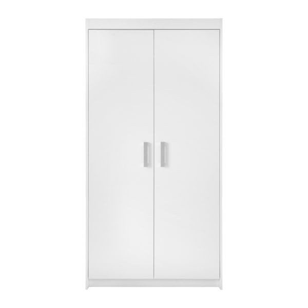 Europe Baby Ralph Kledingkast 2-deurs Wit, Huis en Inrichting, Ophalen, Met deur(en), Gebruikt, 50 tot 100 cm