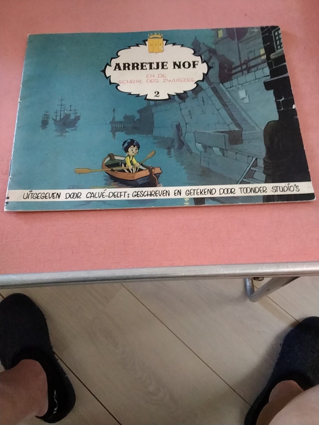 arretje nof en de schrik der zwijgzee 2 € 2.00, Ophalen of Verzenden, Gelezen