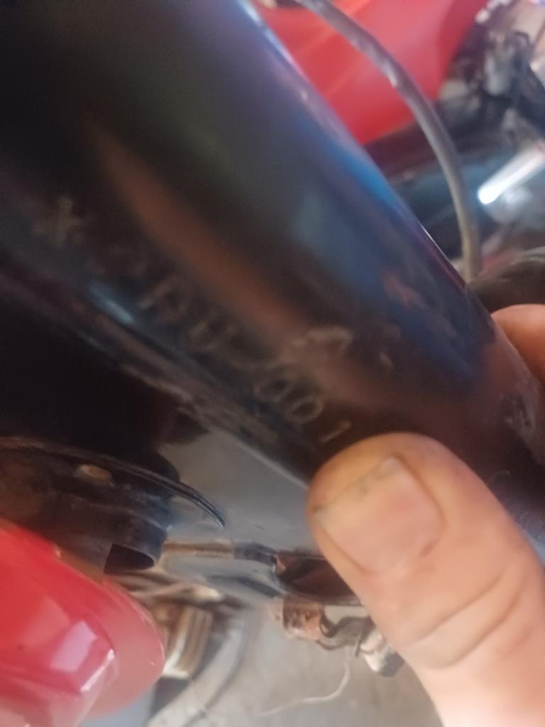 Frame en blok met overeenkomende nummers yamaha fs1, Fietsen en Brommers, Ophalen of Verzenden, Gebruikt, Frame, Onbekend
