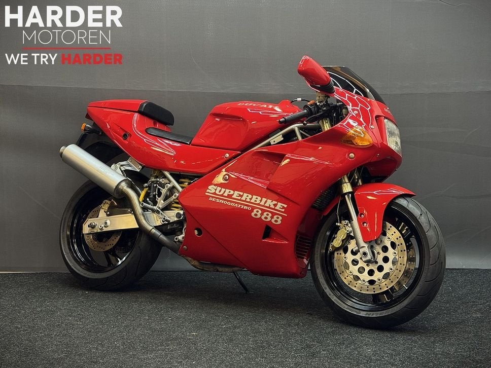 DUCATI 888 STRADA | ZEER GOEDE STAAT | WEINIG KM | ICOON, DUCATI, Motorrijbewijs A, Bedrijf, Onbekend