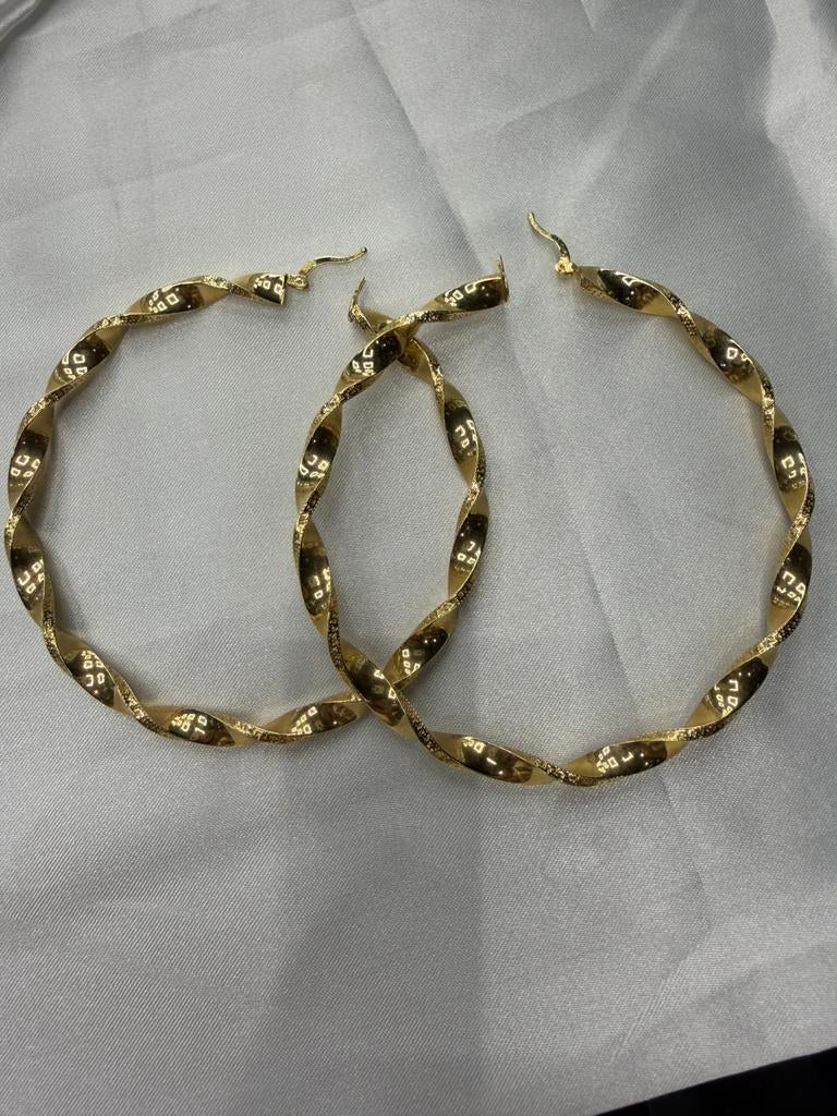 Gouden oorbellen, Ophalen of Verzenden, Nieuw, Goud