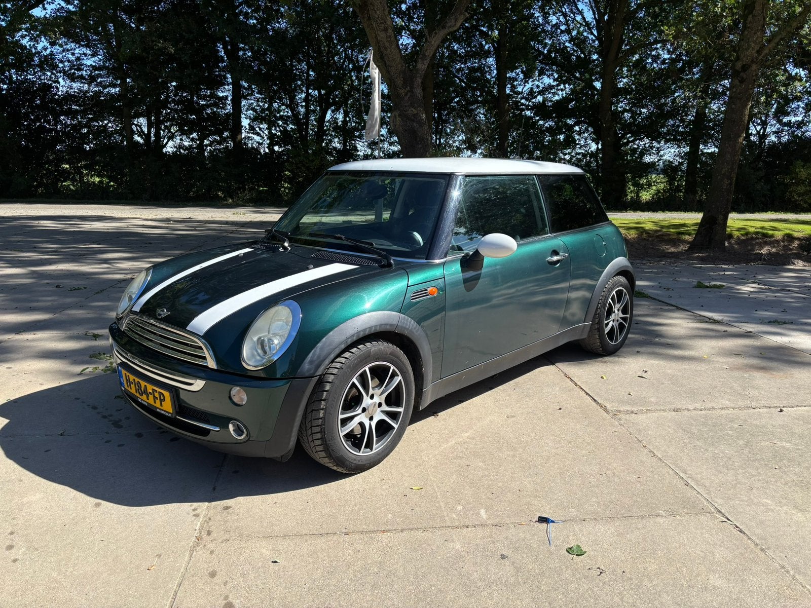 Mini 2004 Groen, Voorwielaandrijving, Stof, Zwart, 4 cilinders