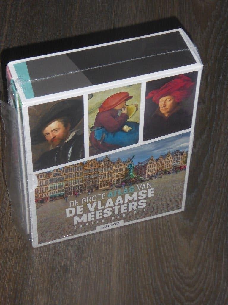 GUNTER HAUSPIE - DE GROTE ATLAS VAN DE VLAAMSE MEESTERS, Verzenden, Zo goed als nieuw, Schilder- en Tekenkunst, Diverse auteurs
