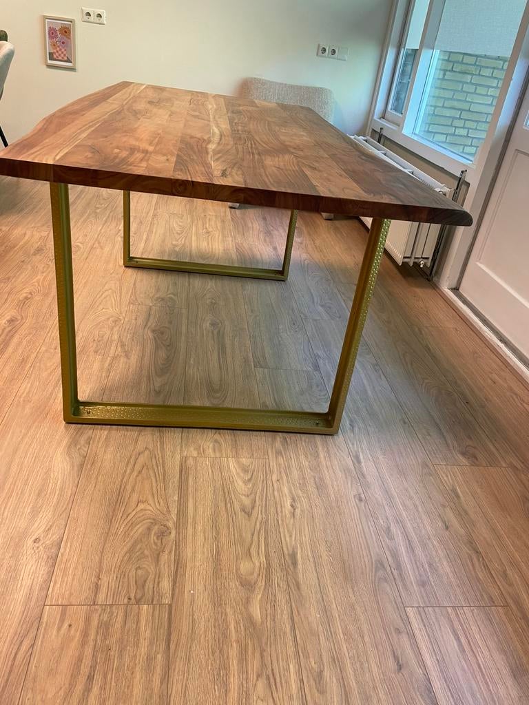 Sklum eettafel / vergadertafel 4- 6 personen, 150 tot 200 cm, Ophalen of Verzenden, Zo goed als nieuw, Rechthoekig