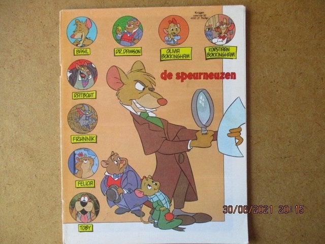 adv3901 de speurneuzen, Eén stripboek, Ophalen, Gelezen