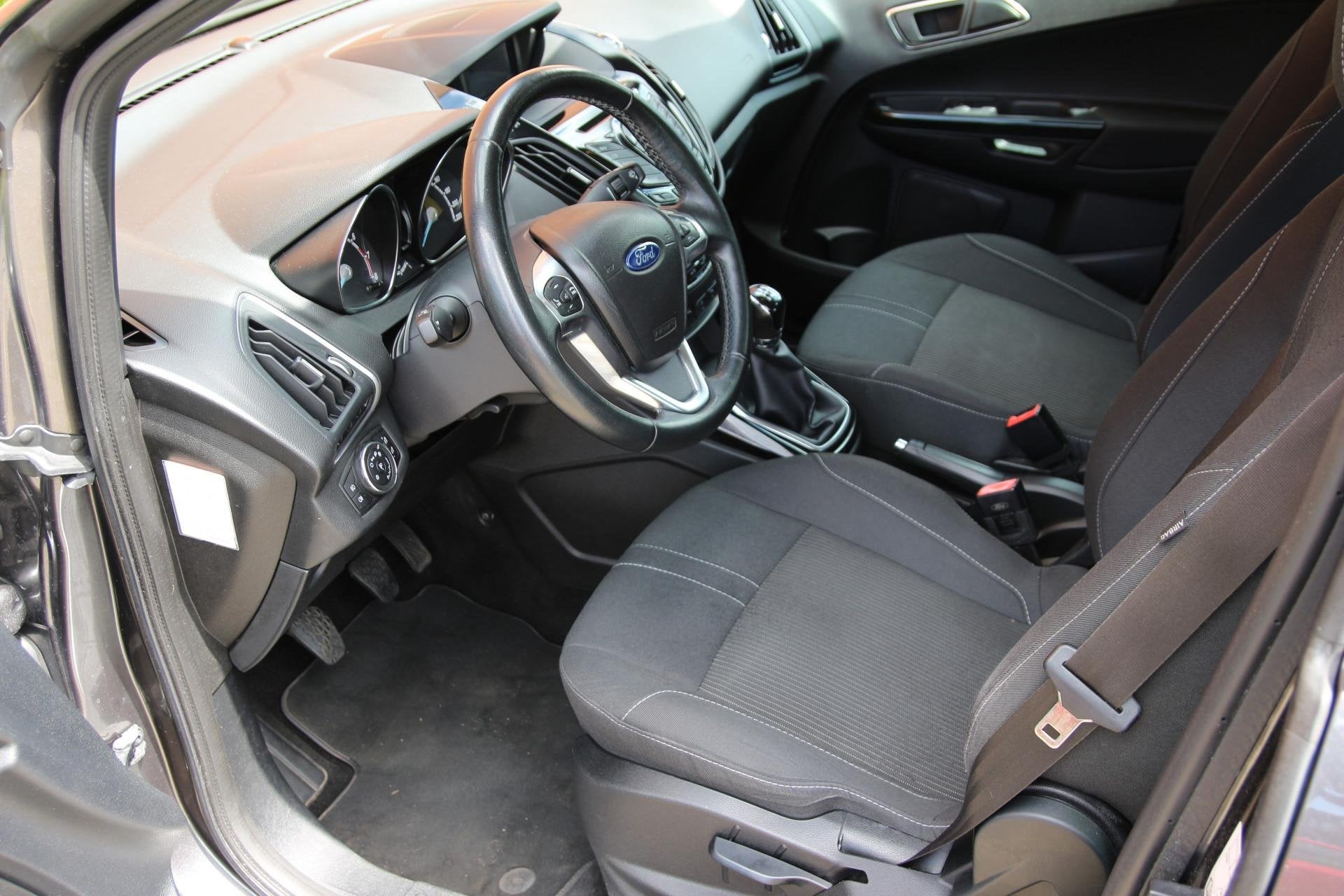 Ford B-Max 1.0 EcoBoost 100pk Titanium | NL-auto | Navigatie, Auto's, Voorwielaandrijving, Gebruikt, Origineel Nederlands, Bedrijf