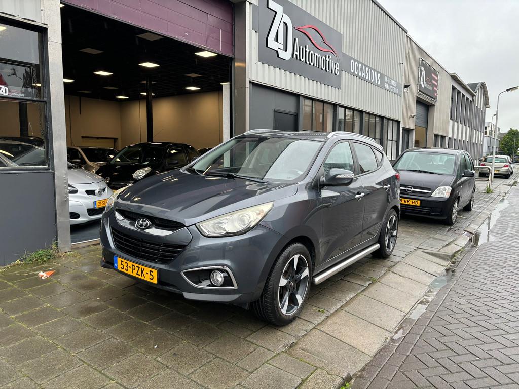 Hyundai Ix35 2.0i Style 2011 Automaat Nap, Gebruikt, Leder en Stof, 163 pk, Origineel Nederlands