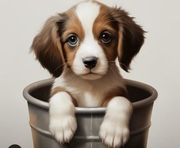 In Blijde verwachting, Dieren en Toebehoren, Honden | Retrievers, Spaniëls en Waterhonden, 8 tot 15 weken, Meerdere, Meerdere dieren