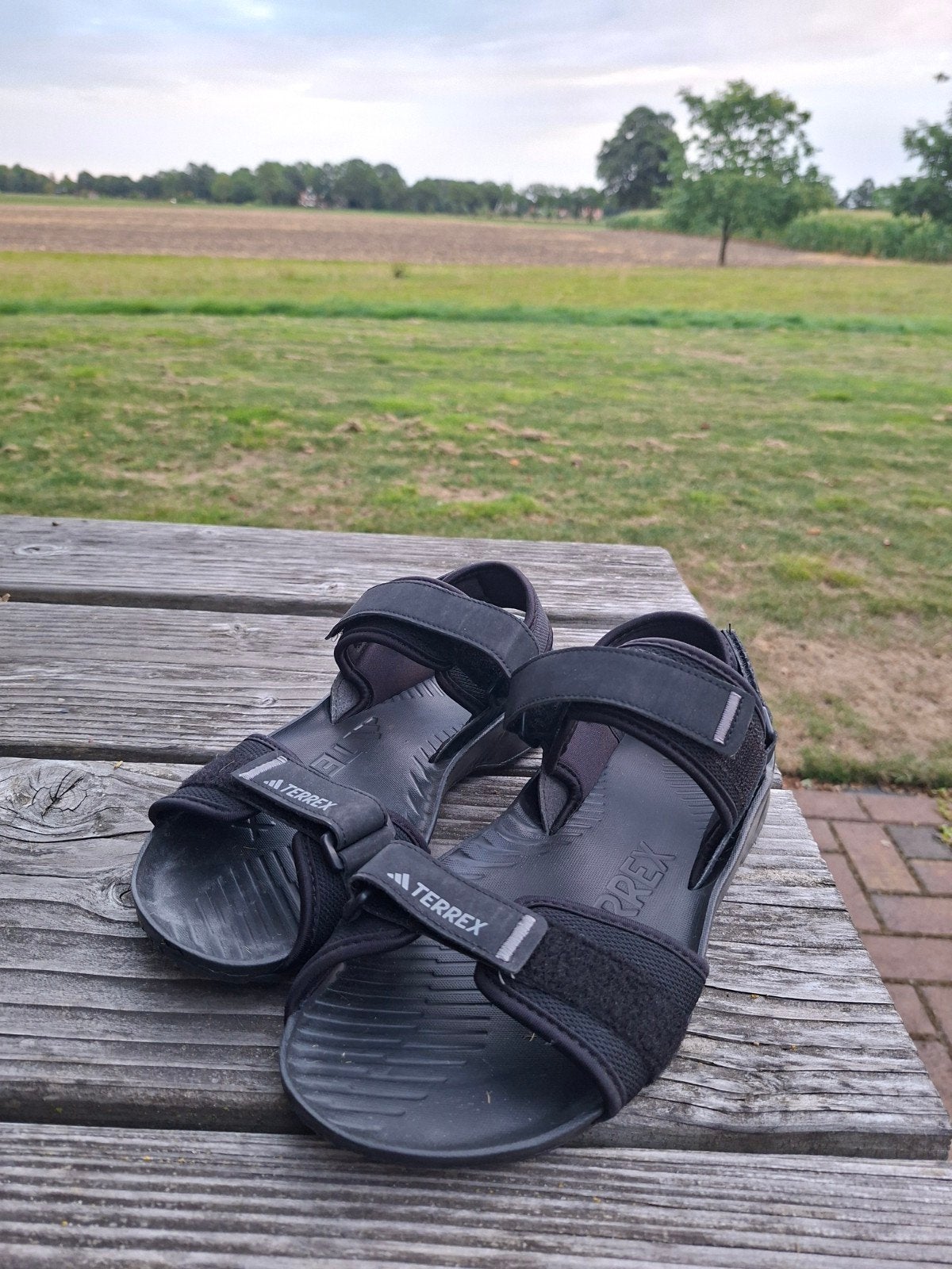 Adidas Terrex sandalen, maat 42, nieuw, Ophalen, Nieuw, Zwart, Sandalen