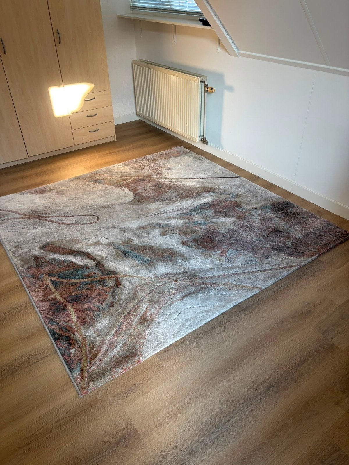 vloerkleed  zgan  kort gebruikt, Ophalen, Zo goed als nieuw, Tapijt