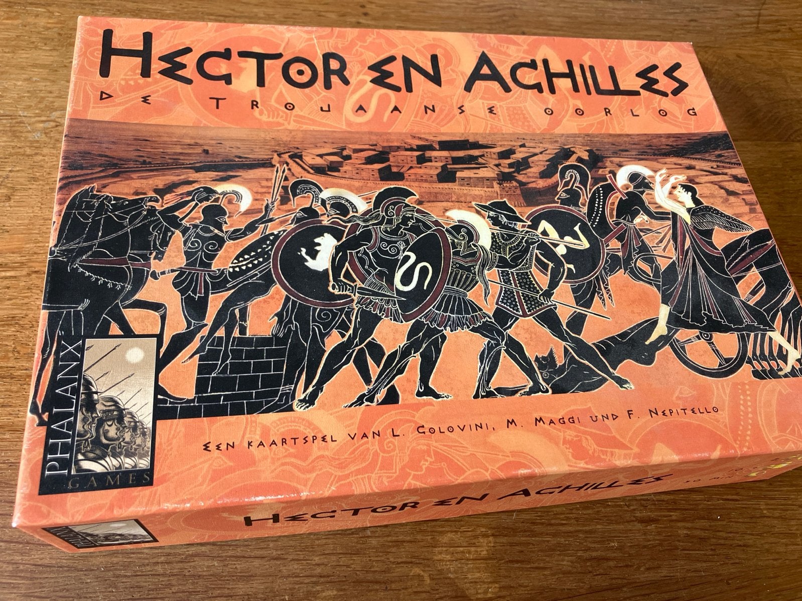 Hector en Achilles: Trojaanse Oorlog Kaartspel, Ophalen, Zo goed als nieuw