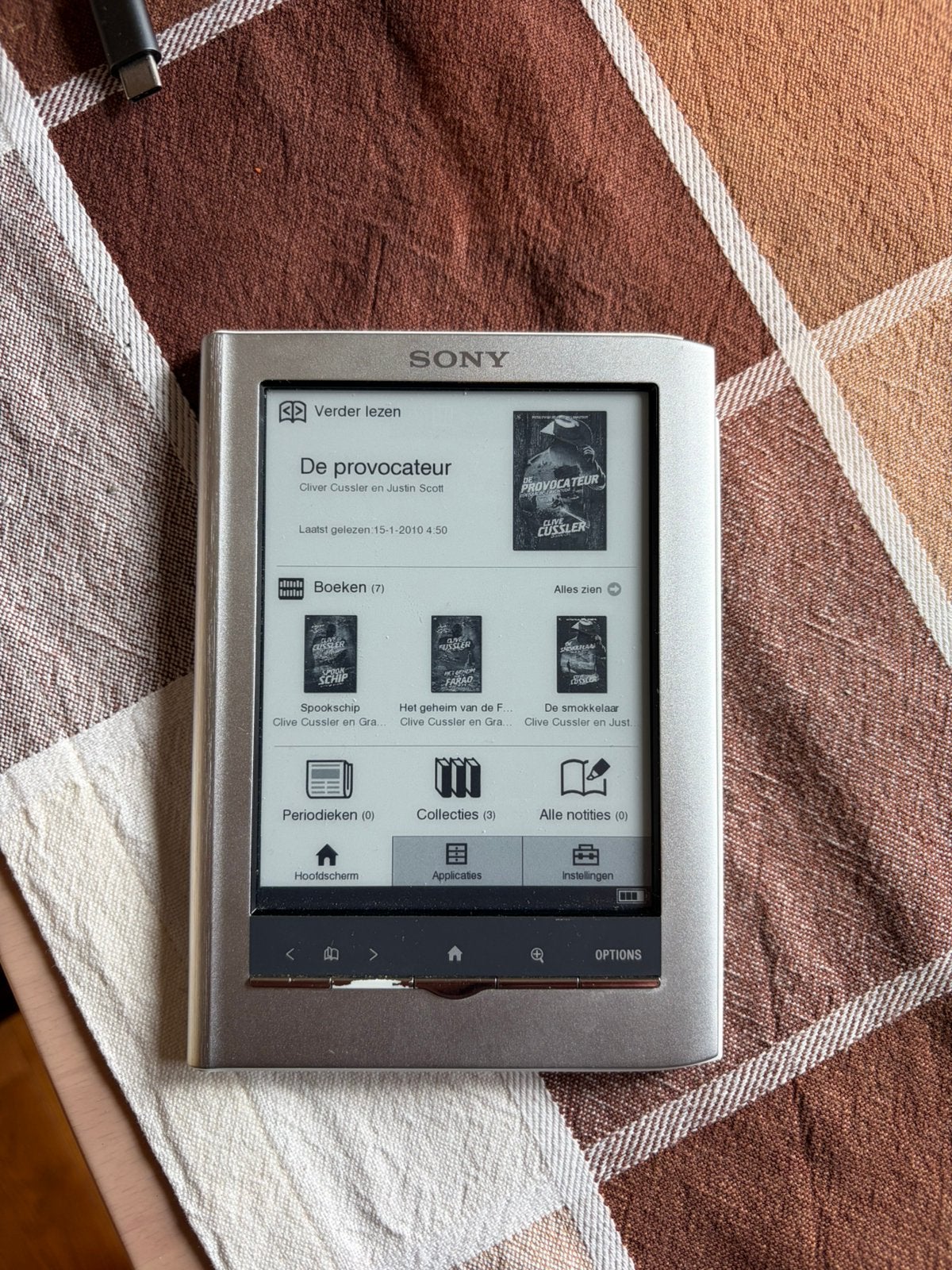 Sony PRS 350 ereader, Ophalen of Verzenden, Gebruikt