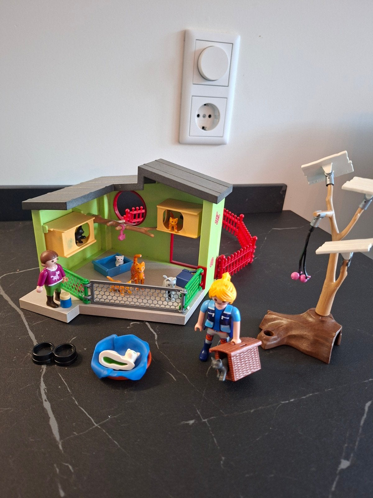 Playmobil Kattenpension, Ophalen, Gebruikt, Jongen of Meisje